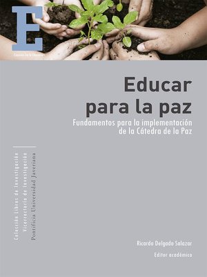 cover image of Educar para la paz